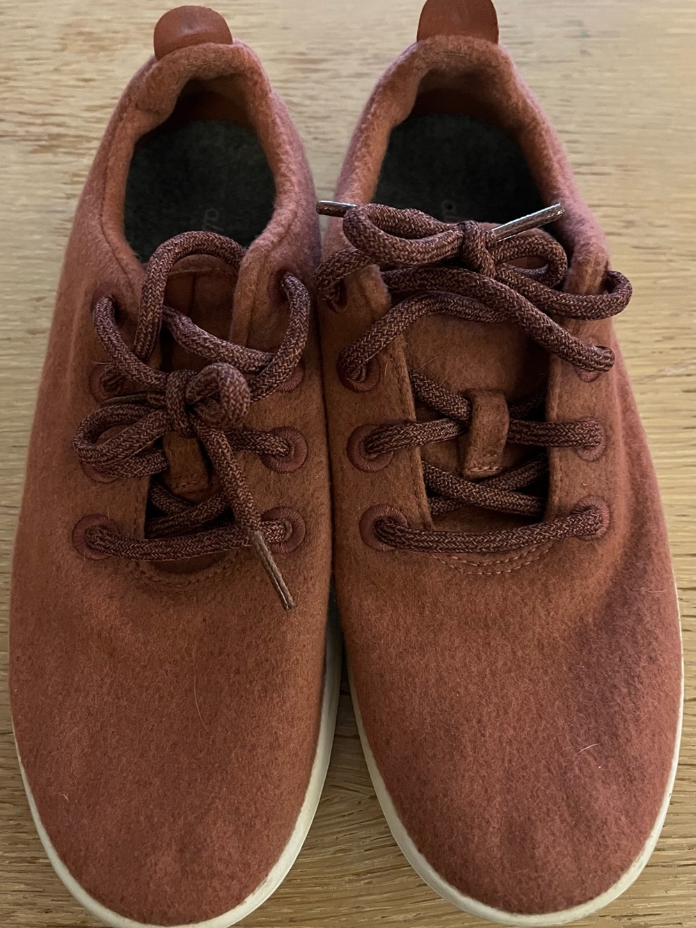 Allbirds Merino Wool Runner Sneakers - Terracotta Red - Women's Size W8